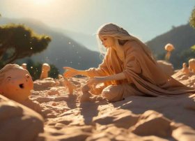 儿童故事神话传说女娲造人 幼儿神话故事女娲造人