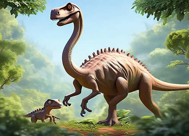 大恐龙和小恐龙的故事文字版 大恐龙和小恐龙的故事文字版图片