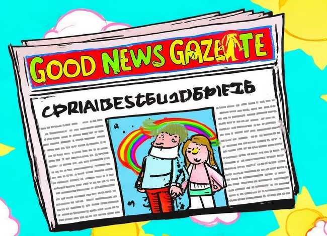 善良故事小报 - 善良故事小报模板