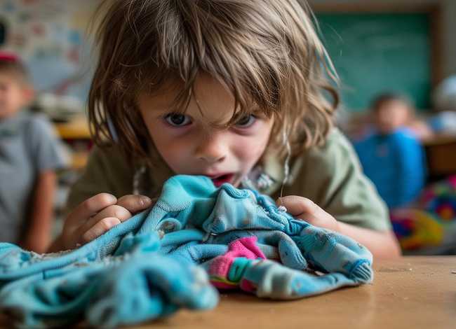 小学生闻袜子；小学生闻袜子的危害
