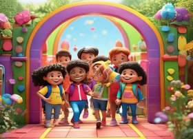 儿童绘本故事带图片开学第一天；幼儿园开学第一天故事绘本