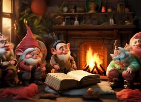 儿童睡前故事七个小矮人的故事；睡前小故事七个小矮人的故事