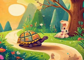 少儿故事大全 睡前故事龟兔赛跑（少儿故事大全 睡前故事龟兔赛跑在线听）