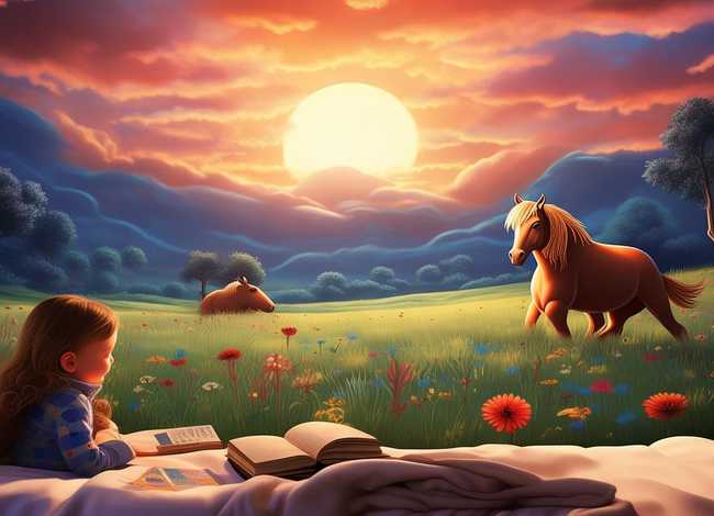 儿童睡前故事马 睡前牛马故事
