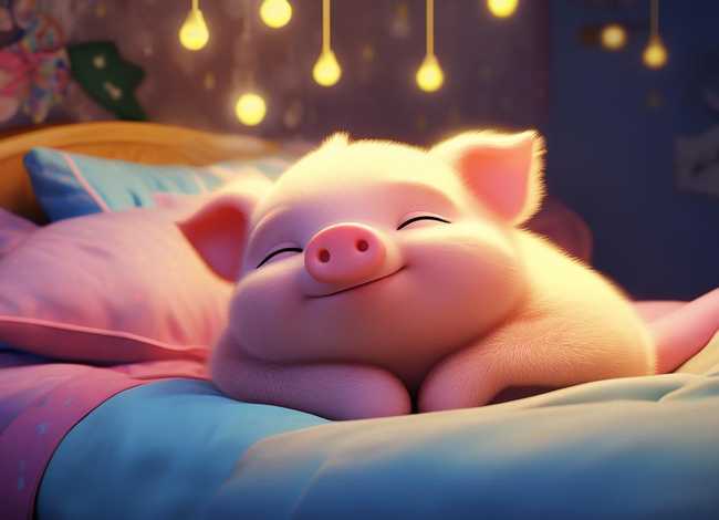 儿童睡前故事小猪胖乎乎，幼儿故事小猪胖胖