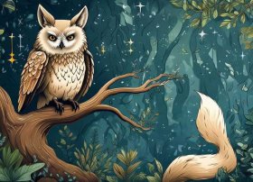 睡前故事狐狸与乌鸦；睡前故事狐狸与乌鸦图片