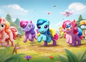 小马宝莉2-7岁的儿童故事，幼儿故事小马宝莉