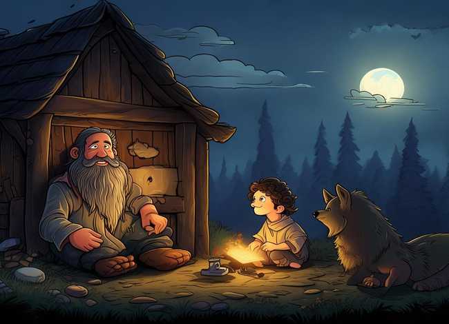 儿童故事3-6岁东郭先生和狼，3-6岁儿童睡前故事东郭先生和狼