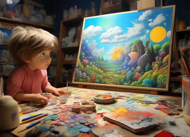 绘画小故事(绘画小故事图片大全) 绘画小故事(绘画小故事图片大全)