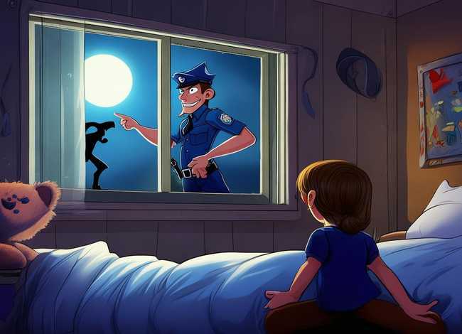 4-6岁儿童睡前故事警察抓小偷 - 幼儿睡前故事警察抓小偷