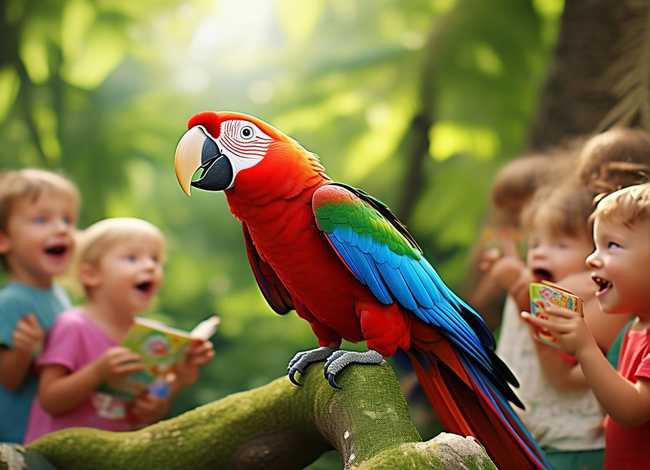 鹦鹉的故事儿童故事；鹦鹉的故事笑话