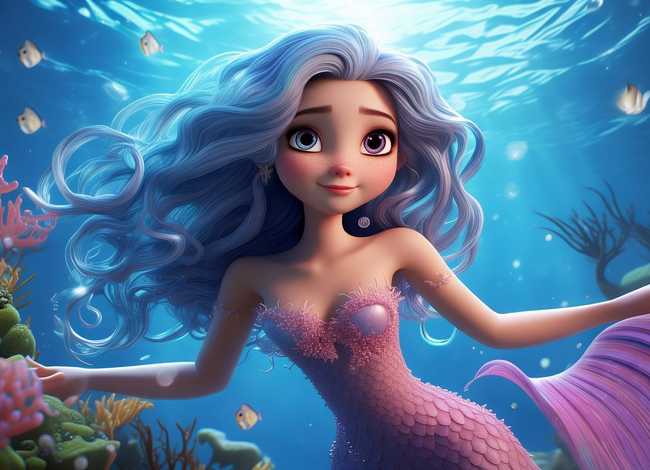 美人鱼公主儿童版故事；美人鱼公主的故事视频真人版