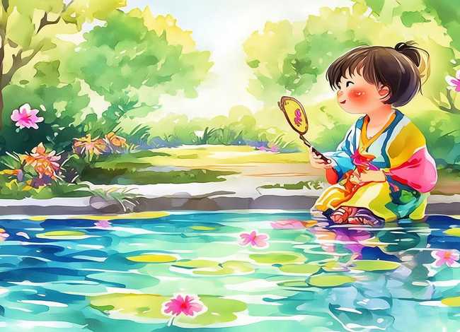 儿童版的古诗池上；池上古诗儿歌视频