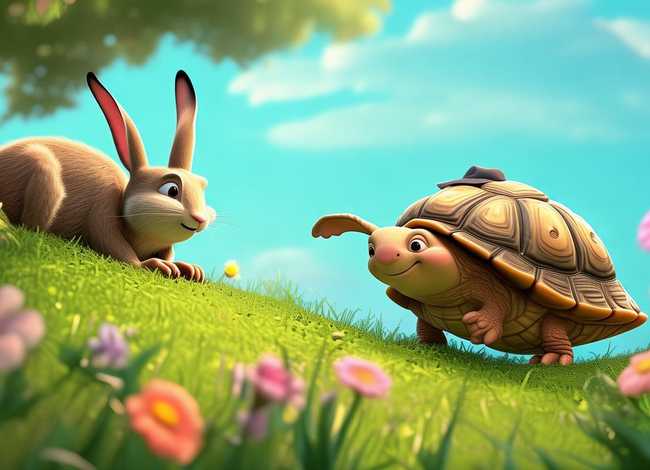 讲故事儿童故事龟兔赛跑 - 幼儿讲故事龟兔赛跑视频 讲故事儿童故事龟兔赛跑 - 幼儿讲故事龟兔赛跑视频