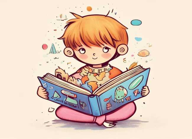 读故事图片，读故事图片简笔画