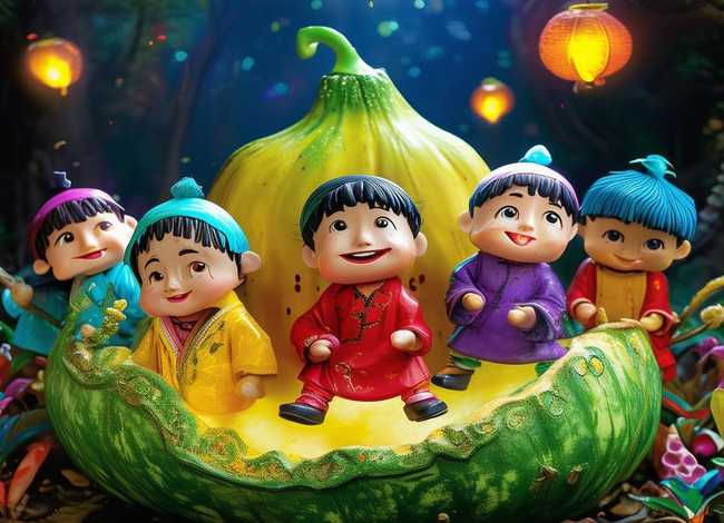 儿童故事3-6岁完整版葫芦娃的故事、儿童故事3-6岁完整版葫芦娃