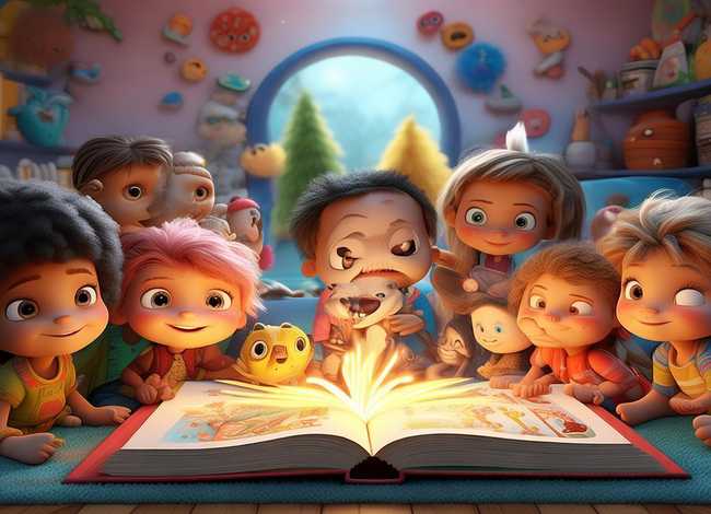 儿童故事字幕（少儿文字版故事）