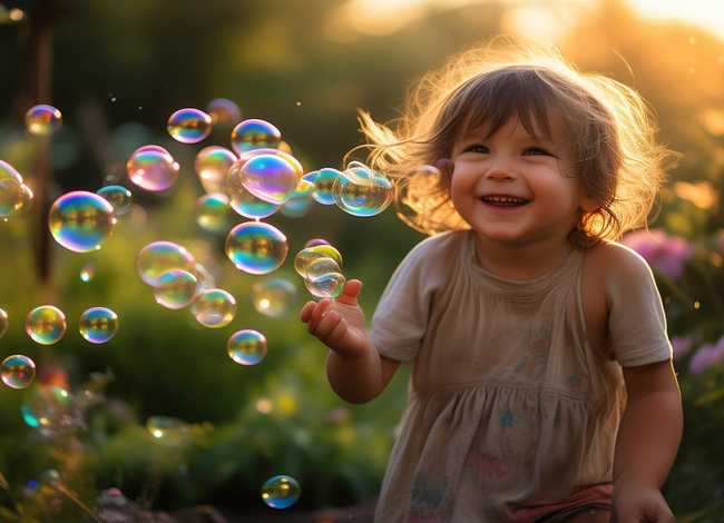 吹泡泡小故事 吹泡泡的小故事