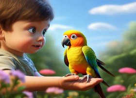儿童鹦鹉故事9-12岁、鹦鹉幼儿故事