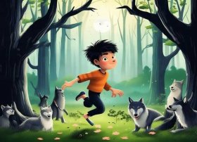 儿童短故事在线听 - 狼儿童故事在线听