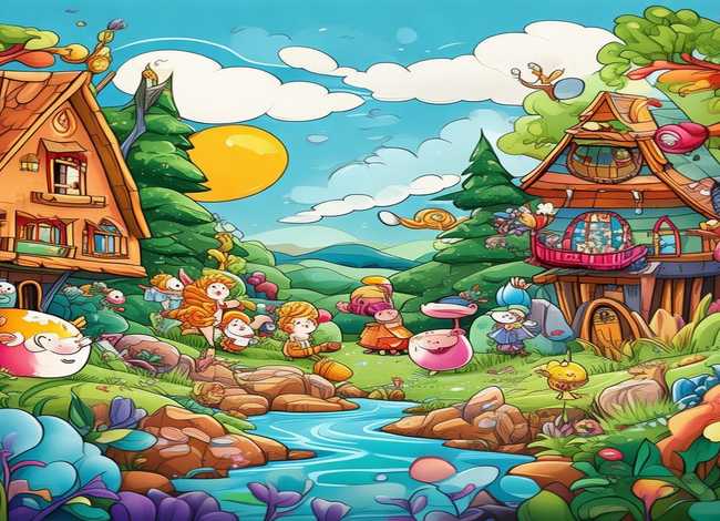 儿童故事图片大全大图，儿童小故事图片大全