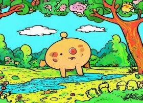 土土的故事动画片 土土的故事简笔画