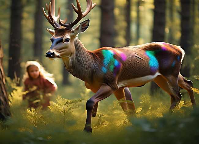 儿童故事九色鹿视频、讲九色鹿故事视频