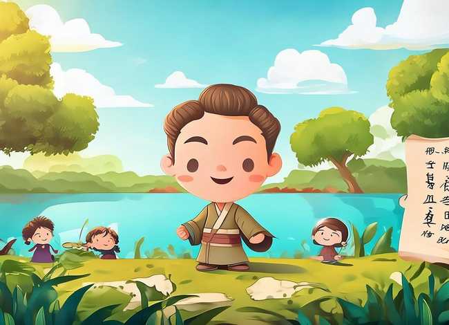 屈原的故事图片儿童版 屈原的故事幼儿园绘本图片