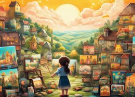 小故事画画 - 小故事画画作品图片大全