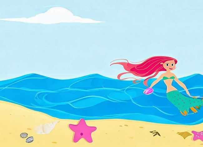 海洋儿童画图片；海洋儿童画图片简单