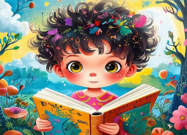 小孩画故事书（小孩画故事书图片）