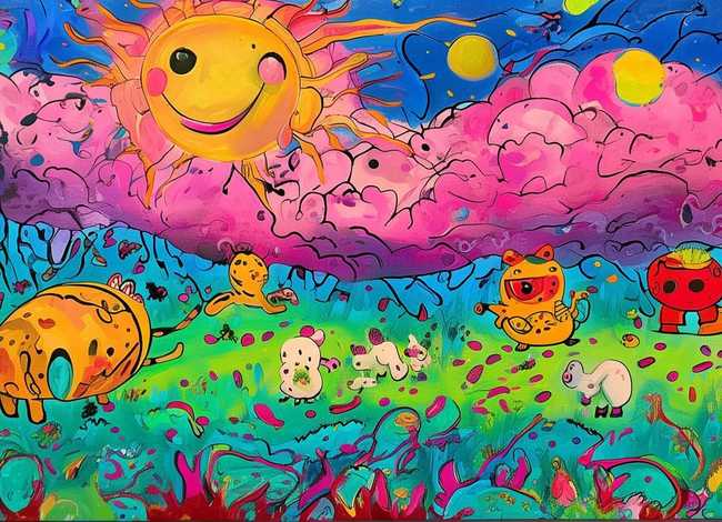 风儿童画 儿童画怎么画风