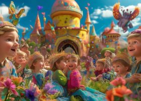 童话故事儿童画；童话故事儿童画画