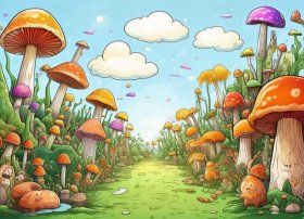 霉菌绘本故事图片 霉菌绘本故事图片素材