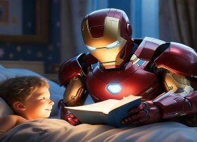 钢铁侠睡前故事文字；钢铁侠睡前故事文字版