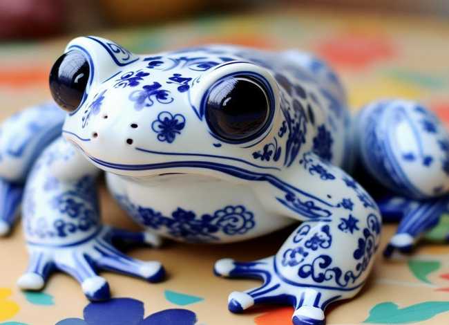 儿童手工简单又漂亮；儿童手工简单又漂亮青花蛙怎么做