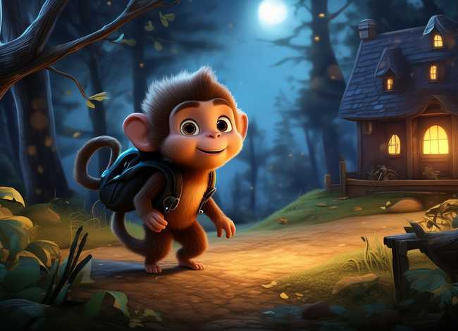 小猴子的故事 睡前故事；小猴子的故事睡前故事 小猴子下山