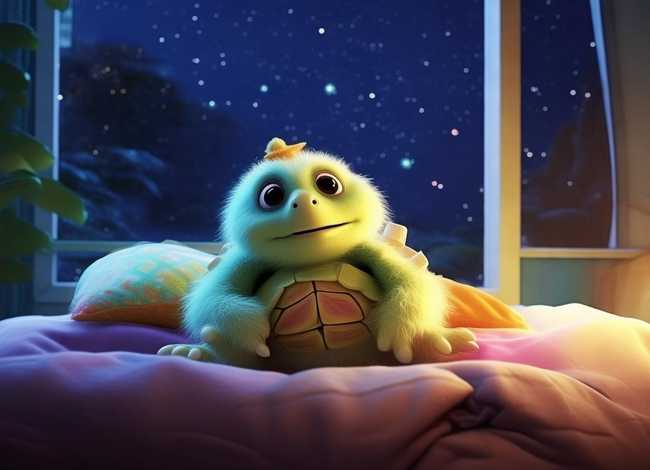 儿童睡前故事小乌龟的故事 - 小乌龟的故事睡前故事可爱