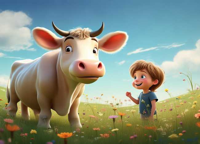 奶牛故事幼儿 - 关于奶牛的幼儿故事