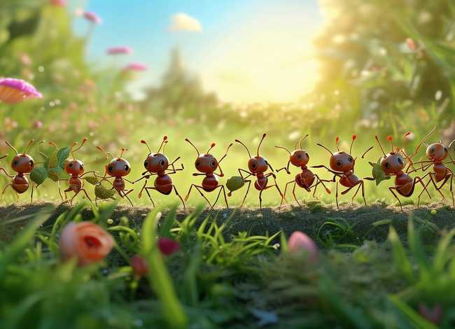 儿童故事联播蚂蚁搬家（蚂蚁搬家故事幼儿园）