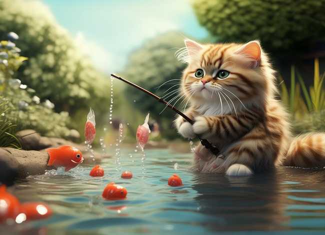 小猫钓鱼故事演讲 - 小猫钓鱼故事演讲稿