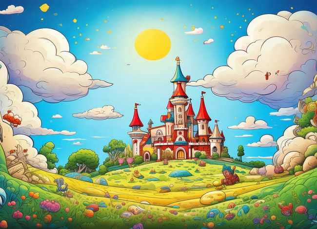 儿童故事图画版；6岁儿童故事图画版