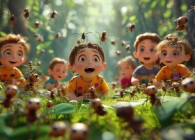 儿童蚂蚁故事视频，关于蚂蚁故事的视频