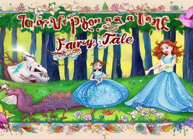 童话故事英语手抄报；童话主题的英语手抄报