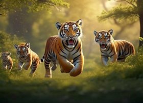 老虎的幼儿故事，老虎的幼儿故事大全