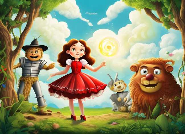 《绿野仙踪》绘本故事（《绿野仙踪》绘本故事视频）