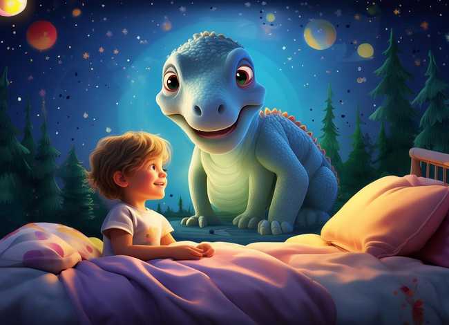 儿童睡前故事霸王龙的故事 - 宝宝睡前故事霸王龙的故事