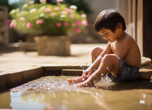 洗脚的儿童画(洗脚的儿童画图片大全) 洗脚的儿童画(洗脚的儿童画图片大全)