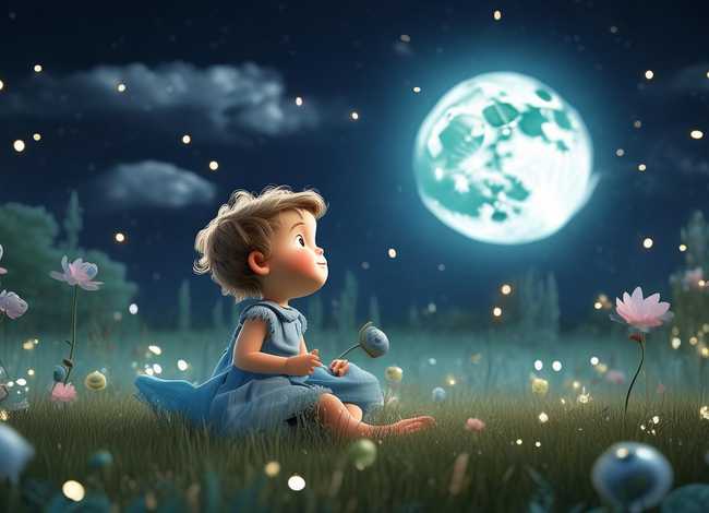 简短的儿童月亮故事、月亮的幼儿故事 简短的儿童月亮故事、月亮的幼儿故事