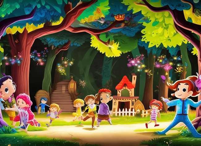 儿童话剧剧本；儿童话剧剧本《快乐的童话森林》